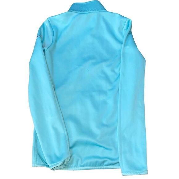 Nike Golf Jacket Womens Sz XS Therma Fit 1/4 Zip Pullover Pockets Layer Run Blue - Picture 4 of 11